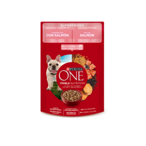 purina-one-sobre-perros-salmon-superfoods-Purina One perro Súper Alimento