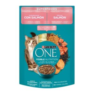 Combo 12 sobres One gatos adultosesterilizados Súper Alimento - 2