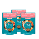 Combo 5 sobres One gatos adultos/esterilizados Súper Alimento